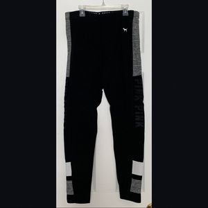 PINK Black, Grey & White Yoga Pant Leggings